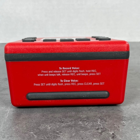 ThermoWorks TimeStack Multi-Timer Red Kitchen Cooking Timer With Keypad, Tested - Picture 13 of 16